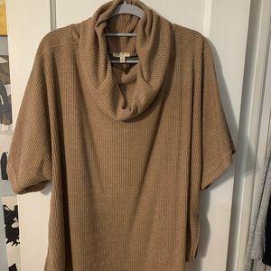 Cowl Neck Poncho